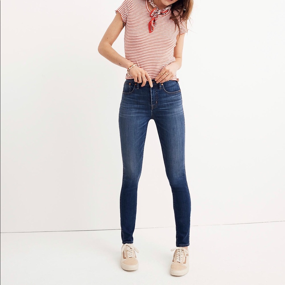 Madewell Skinny Jean in Danny Wash